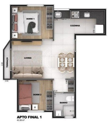 Imagem Apartamento com 2 Quartos à Venda, 43 m² em Santa Teresinha - São Paulo Imagem Apartamento com 2 Quartos à Venda, 43 m² em Santa Teresinha - São Paulo