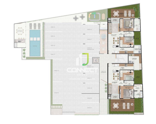 Imagem Apartamento com 2 Quartos à Venda, 63 m² em Machados - Navegantes