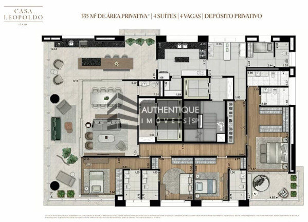 Imagem Apartamento com 4 Quartos à Venda, 335 m² em Itaim Bibi - São Paulo Imagem Apartamento com 4 Quartos à Venda, 335 m² em Itaim Bibi - São Paulo
