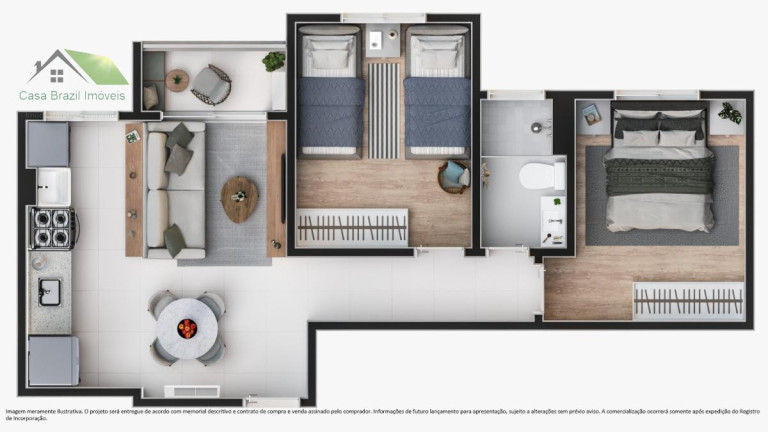 Imagem Apartamento com 2 Quartos à Venda, 44 m² em Vila Suissa - Mogi Das Cruzes Imagem Apartamento com 2 Quartos à Venda, 44 m² em Vila Suissa - Mogi Das Cruzes