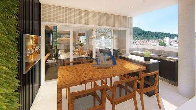 Apartamento com 2 Quartos à Venda, 123 m² em Canto Do Forte - Praia Grande