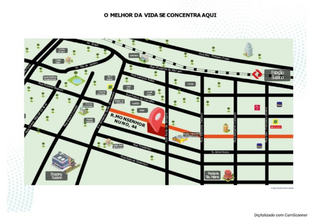 Imagem Apartamento com 3 Quartos à Venda, 80 m² em Centro - Suzano