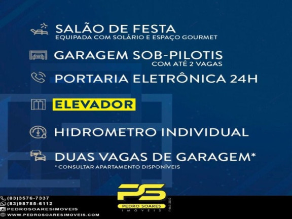 Imagem Apartamento com 2 Quartos à Venda, 50 m² em João Paulo Ii - João Pessoa Imagem Apartamento com 2 Quartos à Venda, 50 m² em João Paulo Ii - João Pessoa