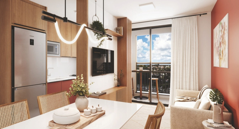 Imagem Apartamento com 2 Quartos à Venda, 46 m² em Prado Velho - Curitiba
