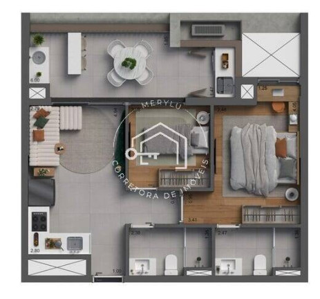 Imagem Apartamento com 2 Quartos à Venda, 60 m² em Vila Pompéia - São Paulo