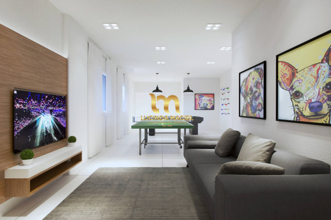 Imagem Apartamento com 1 Quarto à Venda, 44 m² em Guilhermina - Praia Grande
