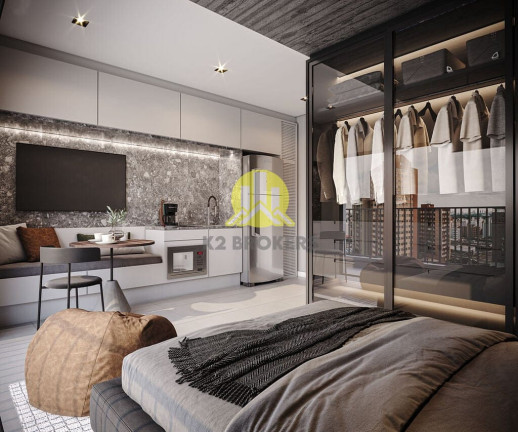 Imagem Studio com 1 Quarto à Venda, 34 m² em água Verde - Curitiba Imagem Studio com 1 Quarto à Venda, 34 m² em água Verde - Curitiba
