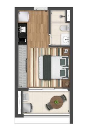 Imagem Imóvel com 1 Quarto à Venda, 25 m² em Vila Clementino - São Paulo Imagem Imóvel com 1 Quarto à Venda, 25 m² em Vila Clementino - São Paulo
