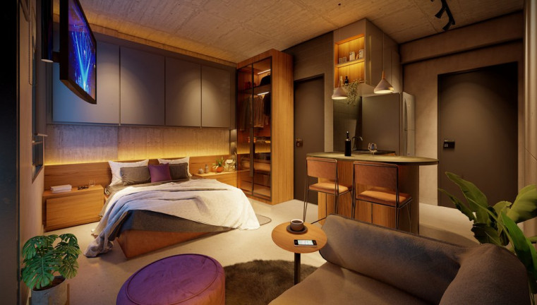 Imagem Apartamento com 1 Quarto à Venda, em Vila Madalena - São Paulo Imagem Apartamento com 1 Quarto à Venda, em Vila Madalena - São Paulo