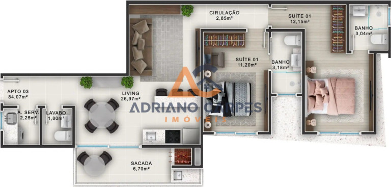 Imagem Imóvel com 2 Quartos à Venda, 84 m² em Itacolomi - Balneário Piçarras Imagem Imóvel com 2 Quartos à Venda, 84 m² em Itacolomi - Balneário Piçarras
