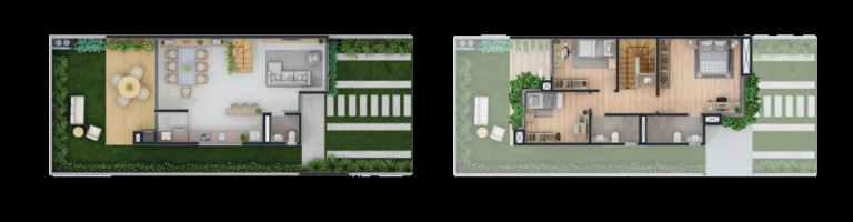Imagem Casa de Condomínio com 3 Quartos à Venda, 128 m² em Barnabé - Gravataí Imagem Casa de Condomínio com 3 Quartos à Venda, 128 m² em Barnabé - Gravataí