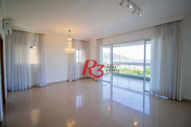 Apartamento com 4 Quartos para Alugar, 230 m² em Aparecida - Santos
