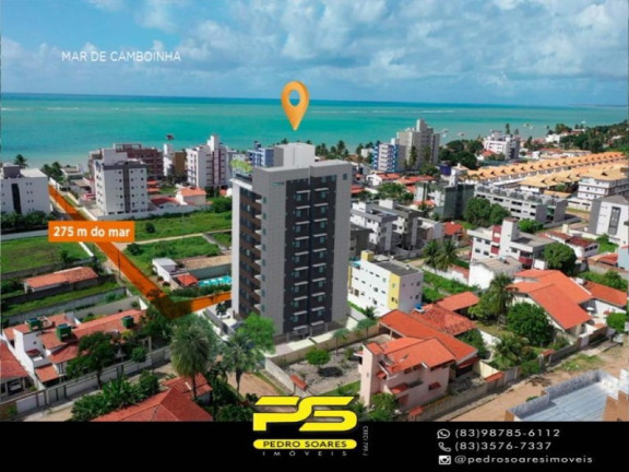 Imagem Apartamento com 2 Quartos à Venda, 64 m² em Camboinha - Cabedelo Imagem Apartamento com 2 Quartos à Venda, 64 m² em Camboinha - Cabedelo