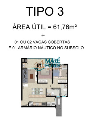 Imagem Apartamento com 2 Quartos à Venda, 61 m² em Praia Grande - Ubatuba Imagem Apartamento com 2 Quartos à Venda, 61 m² em Praia Grande - Ubatuba