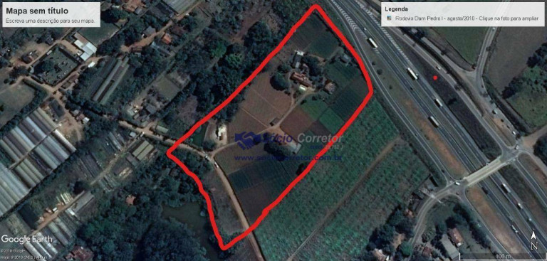 Imóvel à Venda, 38.622 m² em Usina - Atibaia