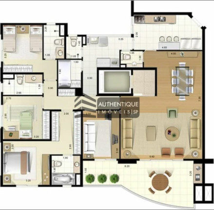 Imagem Apartamento com 3 Quartos à Venda, 150 m² em Moema - São Paulo