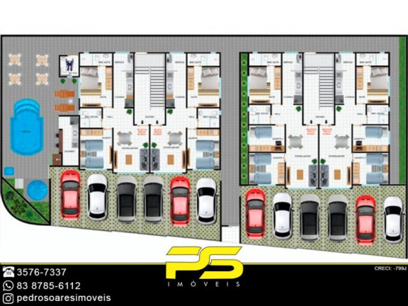 Imagem Apartamento com 3 Quartos à Venda, 63 m² em João Paulo Ii - João Pessoa Imagem Apartamento com 3 Quartos à Venda, 63 m² em João Paulo Ii - João Pessoa