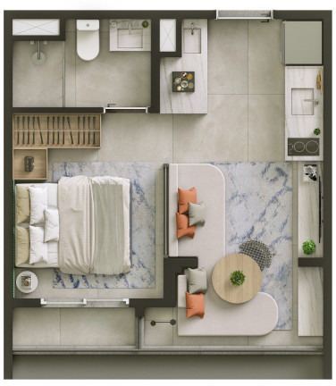 Imagem Apartamento com 1 Quarto à Venda, 26 m² em Cidade Monções - São Paulo Imagem Apartamento com 1 Quarto à Venda, 26 m² em Cidade Monções - São Paulo
