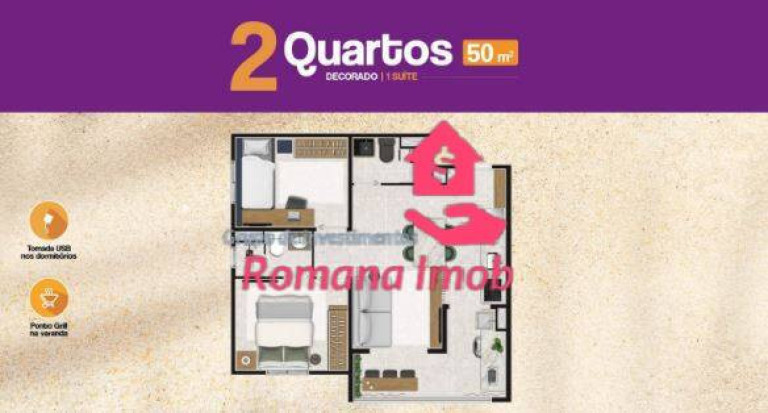 Imagem Apartamento com 3 Quartos à Venda, 60 m² em Vila Vermelha - São Paulo