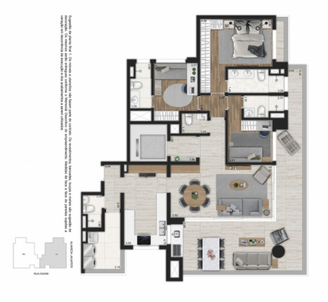 Imagem Apartamento com 3 Quartos à Venda, 153 m² em Moema - São Paulo Imagem Apartamento com 3 Quartos à Venda, 153 m² em Moema - São Paulo