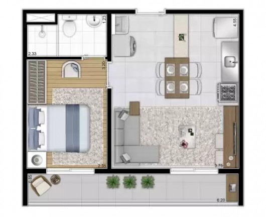 Imagem Imóvel com 1 Quarto à Venda, 34 m² em Vila Romana - São Paulo Imagem Imóvel com 1 Quarto à Venda, 34 m² em Vila Romana - São Paulo