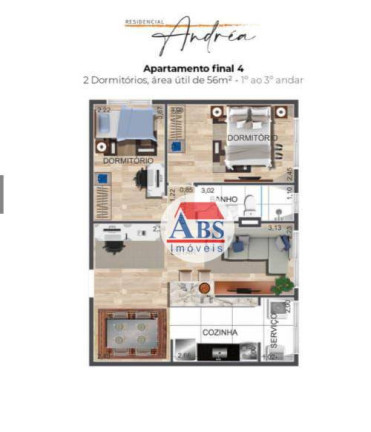 Imagem Apartamento com 2 Quartos à Venda, 56 m² em Vila Nova - Cubatão Imagem Apartamento com 2 Quartos à Venda, 56 m² em Vila Nova - Cubatão