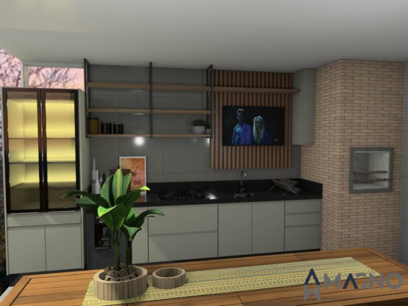 Imagem Casa com 3 Quartos à Venda, 187 m² em Canadá - Cascavel