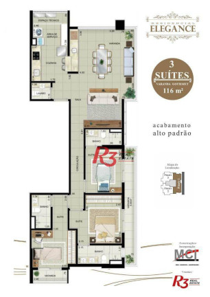 Imagem Apartamento com 2 Quartos à Venda, 82 m² em Ponta Da Praia - Santos Imagem Apartamento com 2 Quartos à Venda, 82 m² em Ponta Da Praia - Santos
