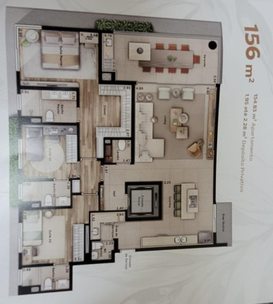 Imagem Apartamento com 3 Quartos à Venda, 156 m² em Cambui - Campinas Imagem Apartamento com 3 Quartos à Venda, 156 m² em Cambui - Campinas