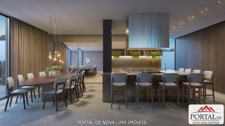 Imagem Imóvel com 4 Quartos à Venda, 372 m² em Vila Da Serra - Nova Lima