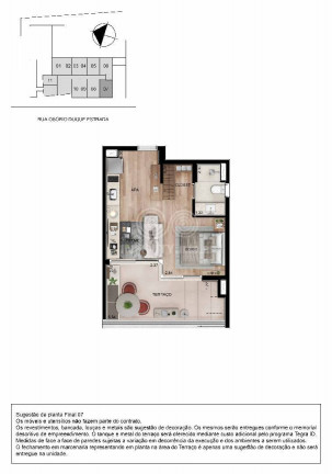 Imagem Apartamento com 1 Quarto à Venda, 44 m² em Jardins - São Paulo Imagem Apartamento com 1 Quarto à Venda, 44 m² em Jardins - São Paulo