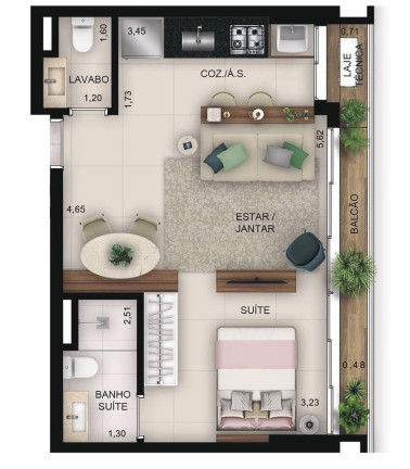 Imagem Apartamento com 1 Quarto à Venda, 83 m² em Setor Bueno - Goiânia Imagem Apartamento com 1 Quarto à Venda, 83 m² em Setor Bueno - Goiânia