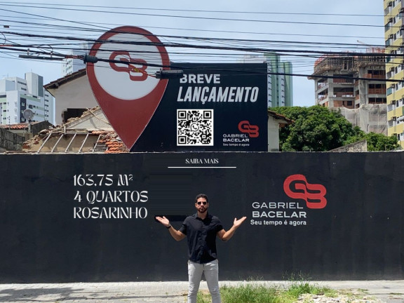 Apartamento com 4 Quartos à Venda, 163 m² em Rosarinho - Recife