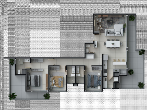 Imagem Apartamento com 2 Quartos à Venda, 72 m² em Stan - Torres Imagem Apartamento com 2 Quartos à Venda, 72 m² em Stan - Torres