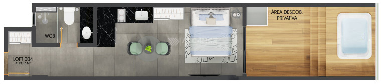 Imagem Flat com 1 Quarto à Venda, 37 m² em Intermares - Cabedelo Imagem Flat com 1 Quarto à Venda, 37 m² em Intermares - Cabedelo