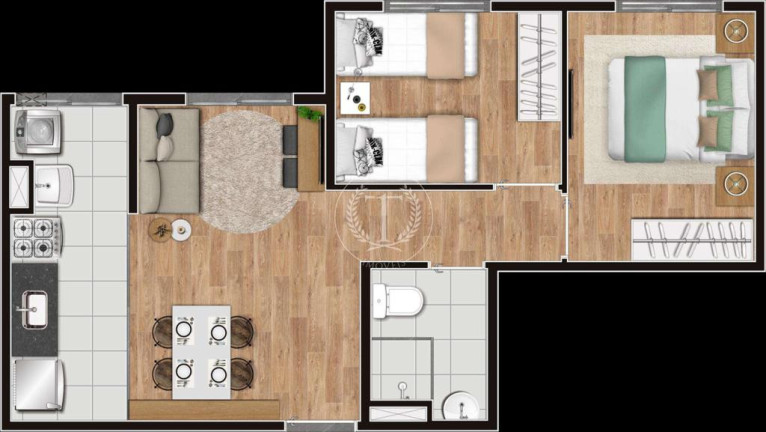 Imagem Apartamento com 2 Quartos à Venda, 40 m² em Campo Limpo - São Paulo Imagem Apartamento com 2 Quartos à Venda, 40 m² em Campo Limpo - São Paulo