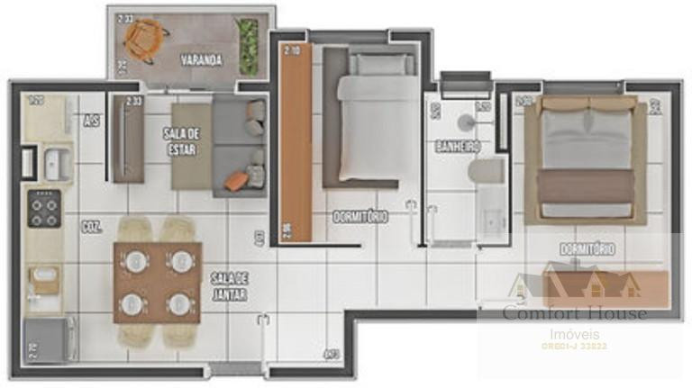 Imagem Casa com 2 Quartos à Venda, 46 m² em Vila Eldízia - Santo André Imagem Casa com 2 Quartos à Venda, 46 m² em Vila Eldízia - Santo André