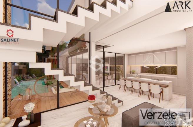 Imagem Casa com 3 Quartos à Venda, 309 m² em Jardim Dourado - Porto Belo