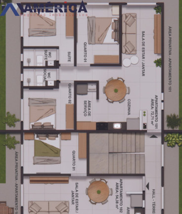 Imagem Imóvel com 3 Quartos à Venda, 129 m² em Jardim Cidade Universitária - João Pessoa Imagem Imóvel com 3 Quartos à Venda, 129 m² em Jardim Cidade Universitária - João Pessoa