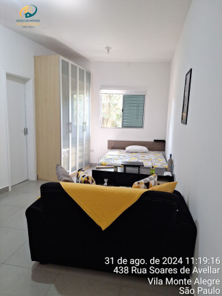Imagem Imóvel com 1 Quarto para Alugar, 24 m² em Vila Monte Alegre - São Paulo