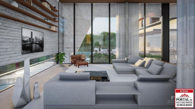 Imagem Casa com 5 Quartos à Venda, 660 m² em Alphaville Lagoa Dos Ingleses - Nova Lima