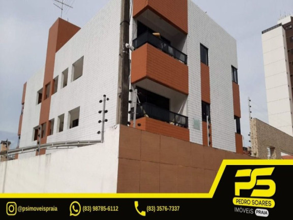 Apartamento com 2 Quartos à Venda, 58 m² em Bancários - João Pessoa
