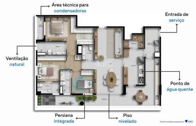 Imagem Apartamento com 3 Quartos à Venda, 151 m² em Vila Clementino - São Paulo