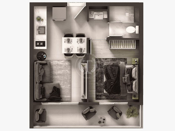 Imagem Apartamento com 1 Quarto à Venda, 33 m² em Morumbi - São Paulo Imagem Apartamento com 1 Quarto à Venda, 33 m² em Morumbi - São Paulo