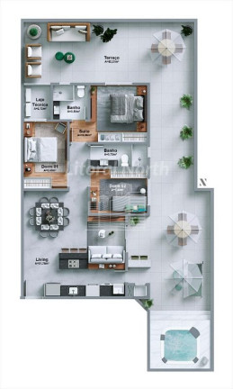 Imagem Apartamento com 2 Quartos à Venda, 80 m² em Centro - Itajaí