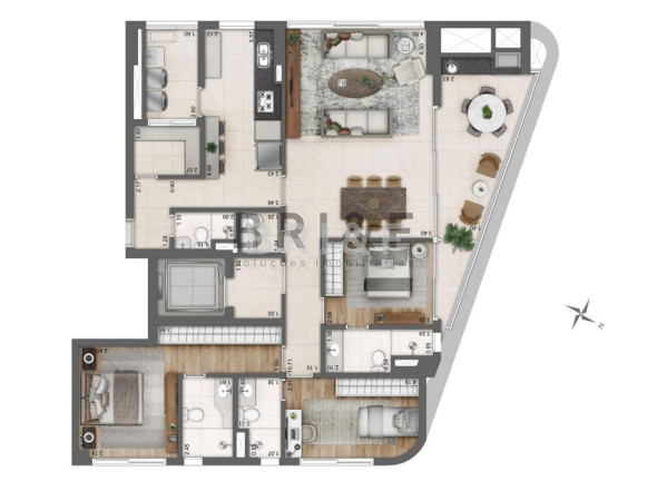 Imagem Apartamento com 3 Quartos à Venda, 152 m² em Vila Olímpia - São Paulo Imagem Apartamento com 3 Quartos à Venda, 152 m² em Vila Olímpia - São Paulo