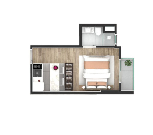 Imagem Imóvel com 1 Quarto à Venda, 35 m² em Centro - Curitiba Imagem Imóvel com 1 Quarto à Venda, 35 m² em Centro - Curitiba