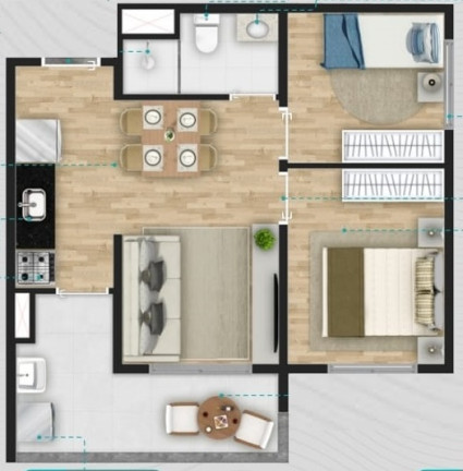 Imagem Apartamento com 2 Quartos à Venda, 39 m² em Imirim - São Paulo Imagem Apartamento com 2 Quartos à Venda, 39 m² em Imirim - São Paulo