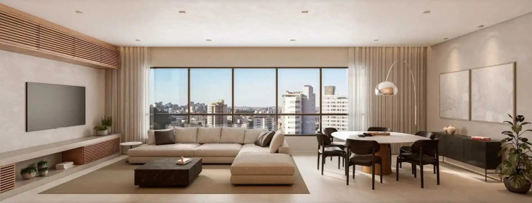 Imagem Apartamento com 3 Quartos à Venda, 156 m² em Santo Antônio - Belo Horizonte Imagem Apartamento com 3 Quartos à Venda, 156 m² em Santo Antônio - Belo Horizonte
