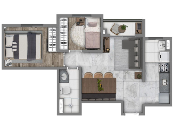 Imagem Imóvel com 3 Quartos à Venda, 55 m² em Casa Verde - São Paulo Imagem Imóvel com 3 Quartos à Venda, 55 m² em Casa Verde - São Paulo